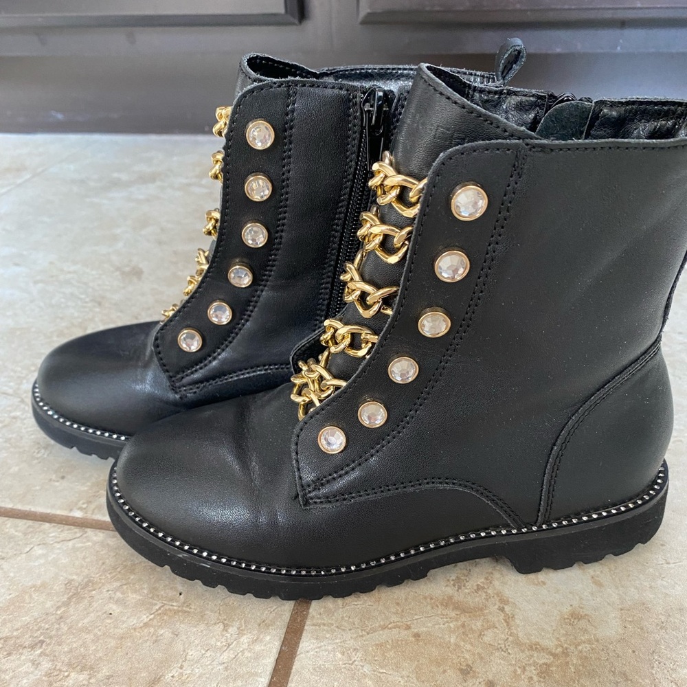 Girls Kurt Geiger Boots - Black - Size 1